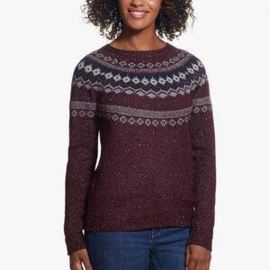 Weatherproof vintage-style Women's Sweater- XL